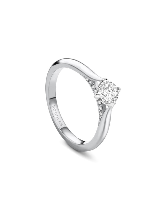 Boodles Brilliance Platinum Diamond Engagement Ring 0.4 carat (approx.)