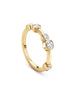 Raindance Half-Hoop Yellow Gold Diamond Ring