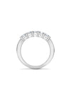 ASHOKA® Diamond Five Stone Half Eternity Ring