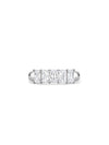 ASHOKA® Diamond Five Stone Half Eternity Ring