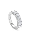 Ashoka Diamond Seven Stone Half Eternity Ring