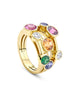 Raindance Rainbow Yellow Gold Ring