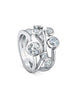 Raindance Seven Diamond Platinum Ring