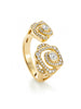 Maymay Rose Yellow Gold Diamond Ring