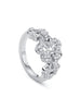 Blossom Triple White Gold Diamond Ring