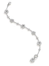 Blossom Charm White Gold Bracelet