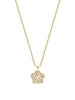 Blossom Mini Yellow Gold Diamond Pendant