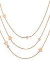 Blossom Long Rose Gold Necklace