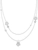 Blossom Classic Long White Gold Necklace