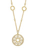 Circus Yellow Gold Diamond Pendant