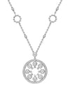 Circus Large White Gold Diamond Pendant