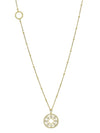 Circus Long Yellow Gold Diamond Necklace