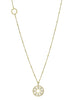 Circus Long Yellow Gold Diamond Necklace