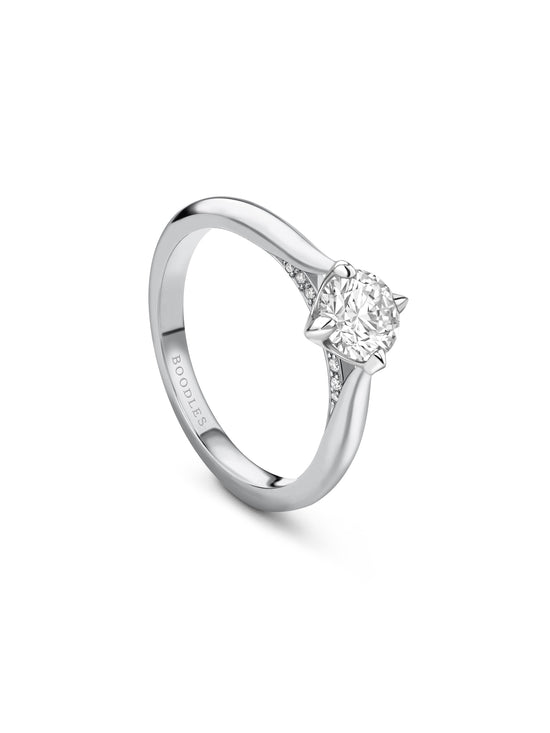 Boodles Brilliance Platinum Diamond Engagement Ring 0.7 carat (approx.)