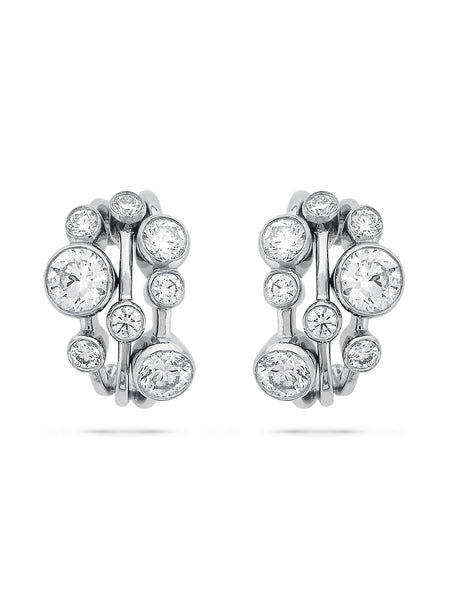 Raindance Large Diamond Hoop Earrings