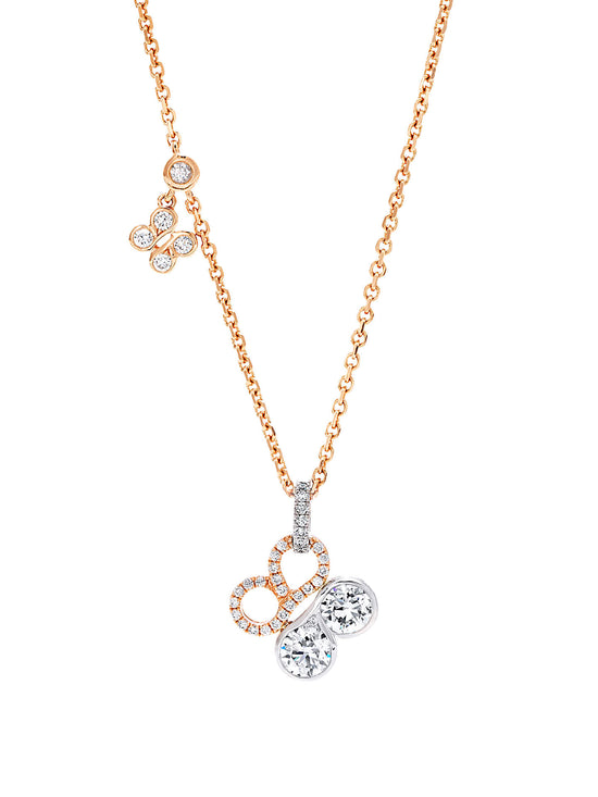 Be Boodles Rose Gold Pendant