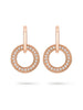 Roulette Classic Rose Gold Diamond Earrings