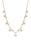 Beach Yellow Gold Diamond Necklace