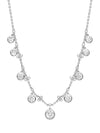 Beach Large Platinum Diamond Necklace