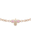 Secret Garden Spinel Diamond Rose Gold Necklace