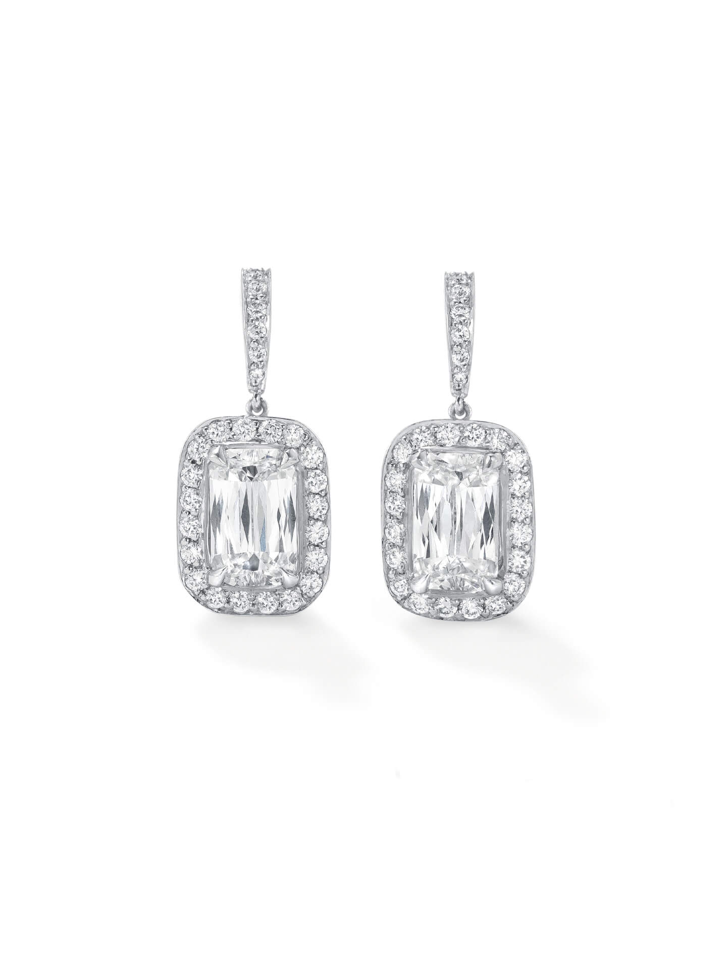 Vintage Ashoka Diamond Drop Earrings | Boodles