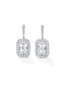 Vintage Ashoka Diamond Drop Earrings