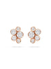 Raindance Classic Cluster Rose Gold Stud Earrings