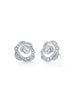 Maymay Rose Platinum Diamond Earrings