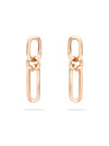 The Knot Rose Gold Earrings