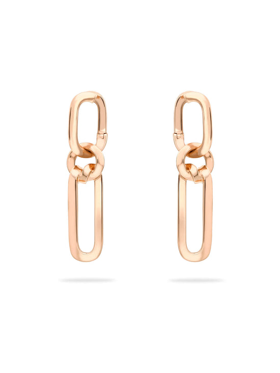 The Knot Rose Gold Earrings