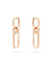 The Knot Rose Gold Earrings