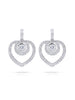 Sophie Platinum Diamond Earrings