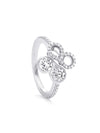 Be Boodles Motif White Gold Diamond Ring