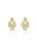 The Knot Yellow Gold Diamond Earrings