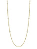 Raindance Long Yellow Gold Diamond Necklace