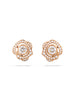 Maymay Rose Detachable Rose Gold Diamond Earrings