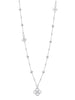 Be Boodles Long White Gold Necklace