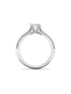 Petal Ashoka Platinum Diamond Engagement Ring