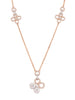 Be Boodles Large Rose Gold Diamond Pendant