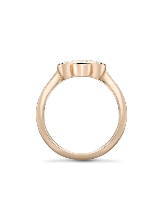 Be Boodles Classic Motif Rose Gold Ring