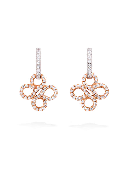 Be Boodles Open Diamond Drop Earrings