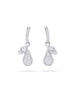 Orchard White Gold Pavé Diamond Earrings