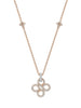 Be Boodles Pavé Rose Gold and Platinum Pendant