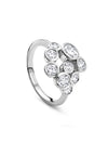 Raindance Platinum Cluster Ring