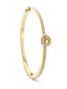 Roulette Yellow Gold Diamond Bangle