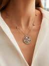 Secret Garden Diamond Platinum Pendant