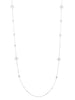 Be Boodles Long White Gold Diamond Necklace