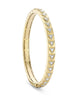 Be You Yellow Gold Diamond Bangle