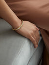 Be You Yellow Gold Diamond Bangle