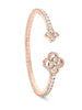 Be Boodles Rose Gold Diamond Bangle